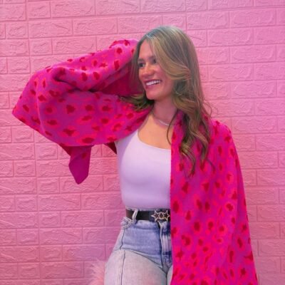 Fular Print Rosé