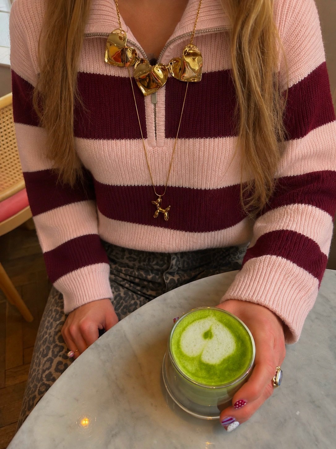 Sweater Fiorella Vino - Imagen 2
