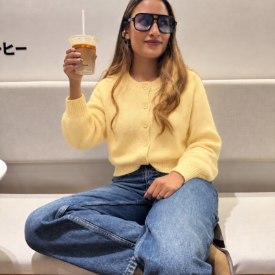 Cardigan Autumn Yellow